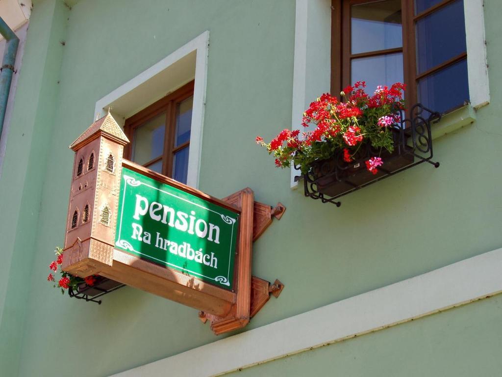 Penzion Na Hradbach 로우니 외부 사진